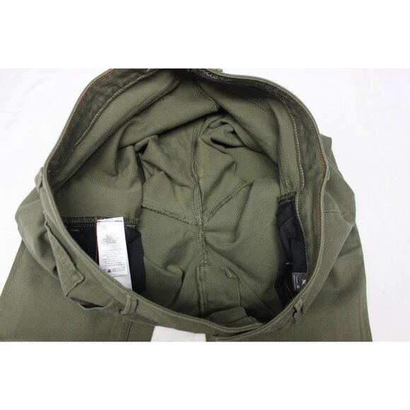 Eddie Bauer Women’s Size 16 Slightly Curvy Skinny Jeans Military Green - Picture 7 of 12